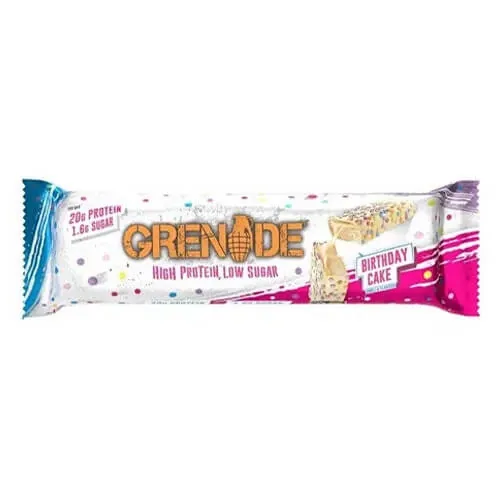 High Protein Bar Birthday Cake - 60g - GRENADE - 