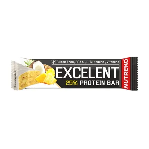 Excelent Protein Bar 85 g - ananász kókusz - NUTREND - 