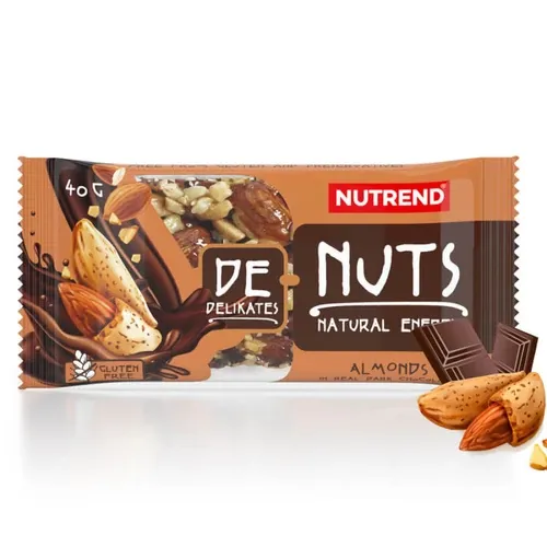 NUTREND DeNuts 40g - mandula és étcsokoládé - 
