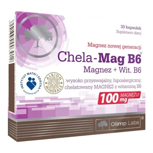 Chela-Mag B6 - 30 kapszula - Olimp Labs - 