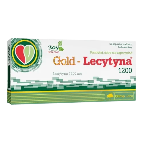 Gold-Lecithin 1200 - 60 kapszula - Olimp Labs - 