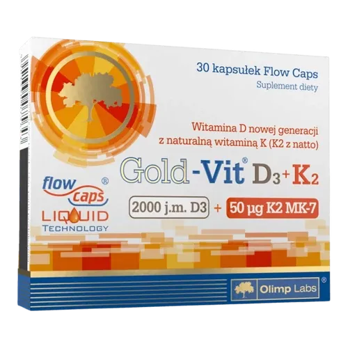 Gold-Vit D3+K2 vitamin - 30 kapszula - Olimp Labs - 