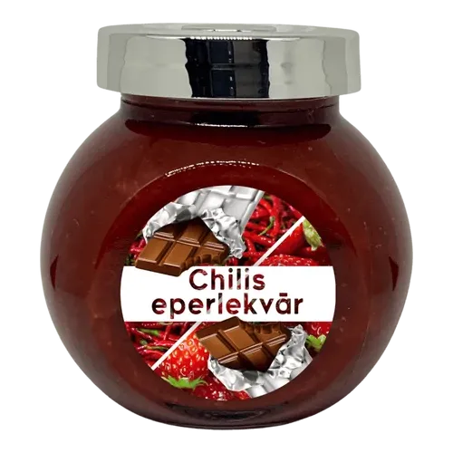 Chilis Eperlekvár Csokoládéval - 190 ml - Tündérnektár - 