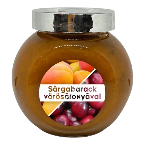 Sárgabarack vörösáfonyával - 190 ml - Tündérnektár - 