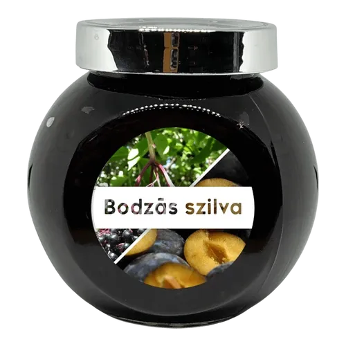 Bodzás szilva lekvár - 190 ml - Tündérnektár - 