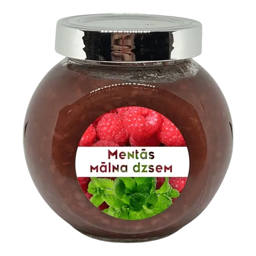 Mentás málna dzsem - 190 ml - Tündérnektár - 