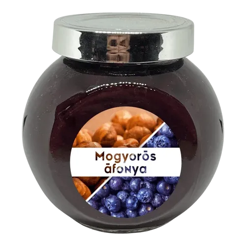 Mogyorós áfonya lekvár - 190 ml - Tündérnektár - 