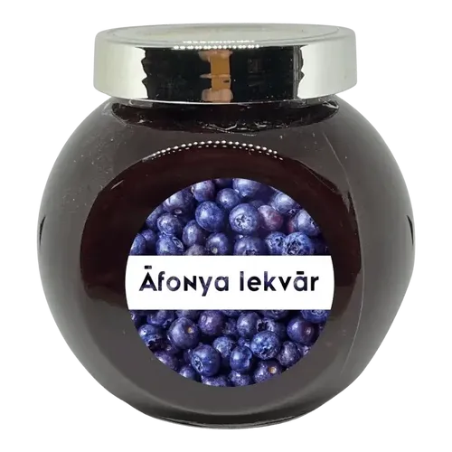 Áfonya lekvár - 190 ml - Tündérnektár - 