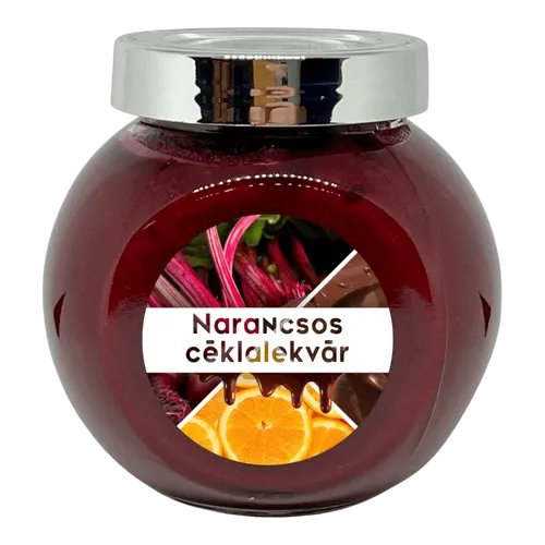 Narancsos céklalekvár csokoládéval - 190 ml - Tündérnektár - 