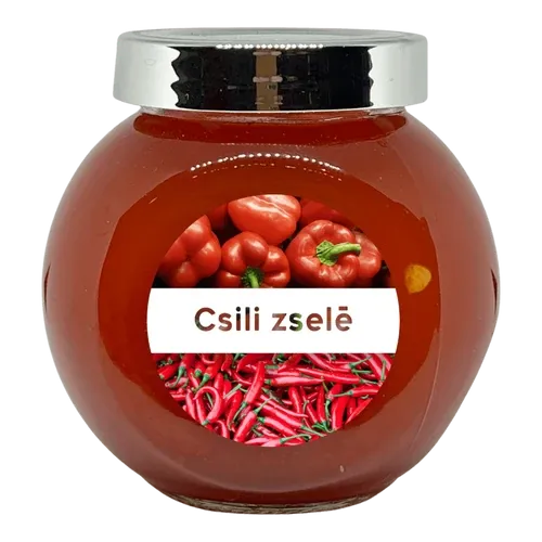 Csili zselé (piros) - 190 ml - Tündérnektár - 