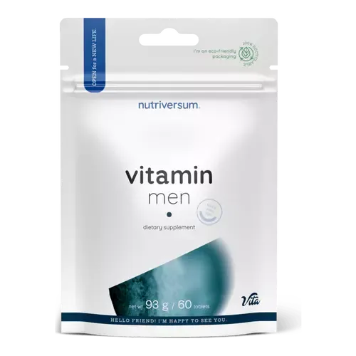 Vitamin Men férfi vitamin - 60 tabletta - Nutriversum - 