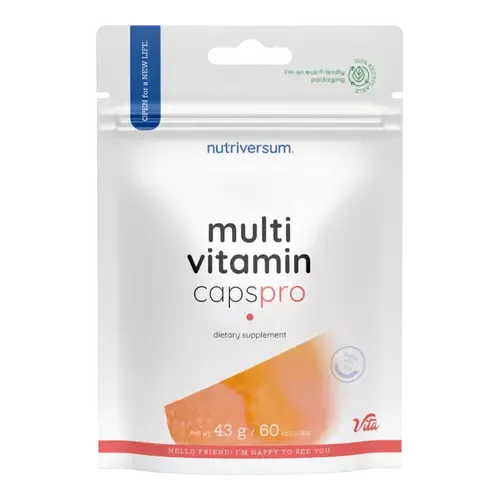 Multivitamin Caps Pro - 60 kapszula - Nutriversum - 