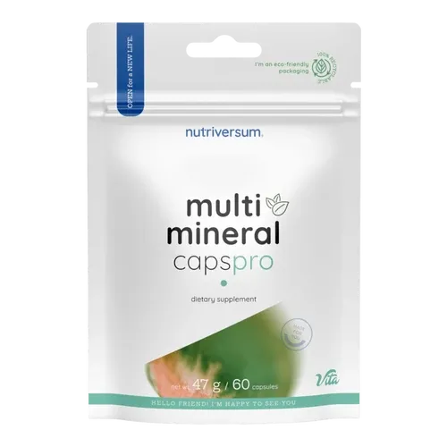 Multimineral Caps Pro - 60 kapszula - Nutriversum - 