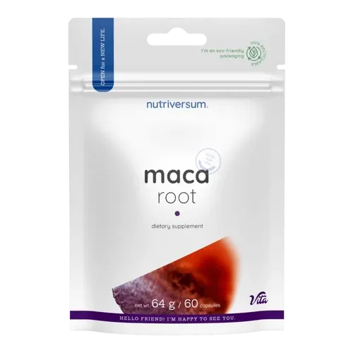 Maca Root - 60 kapszula - Nutriversum - 