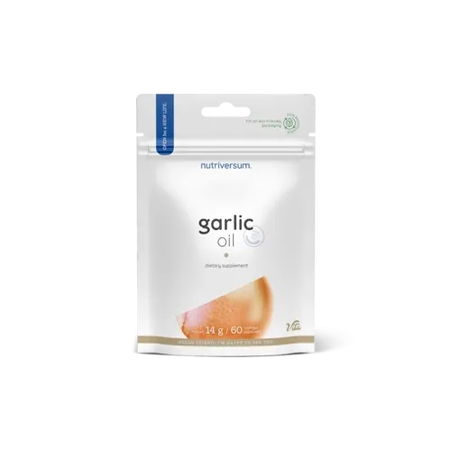 Garlic Oil fokhagyma olaj 60 lágykapszula - Nutriversum - 