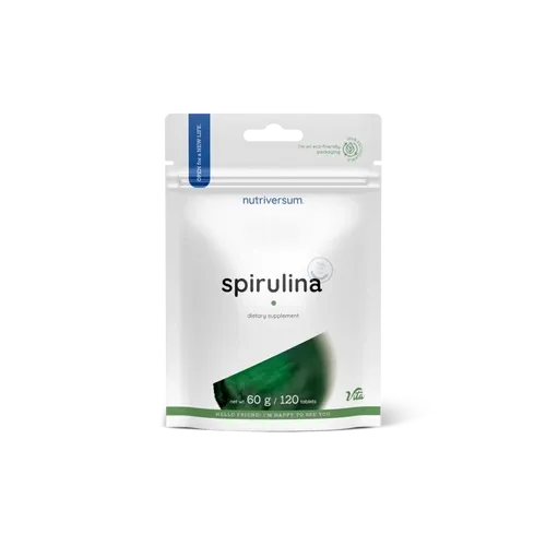 Spirulina - 120 tabletta - Nutriversum - 