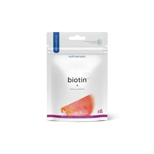 Biotin Tablet - 30 tabletta - Nutriversum - 