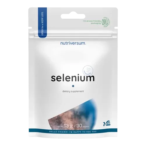 Selenium Tablet - 30 tabletta - Nutriversum - 