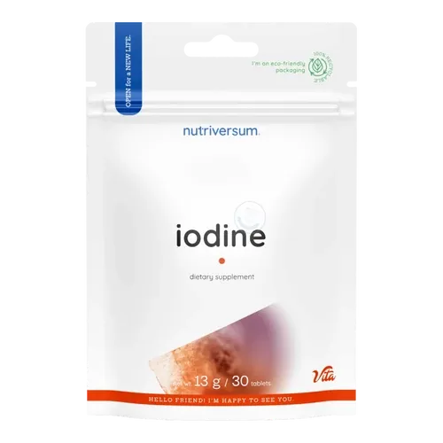 Iodine Tablet - 30 tabletta - Nutriversum - 
