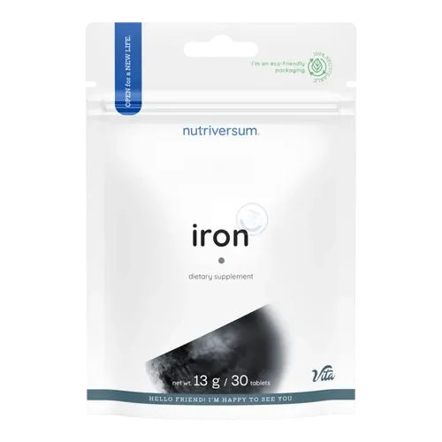 Iron - 30 tabletta - Nutriversum - 