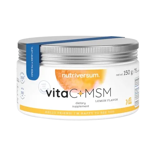 Vita C + MSM italpor 150 g - Nutriversum - 