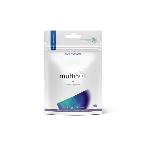 Multi 50+ senior multivitamin 90 tabletta - Nutriversum - 