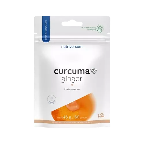 Curcuma Ginger - 60 kapszula - Nutriversum - 