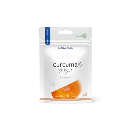 Curcuma Ginger - 60 kapszula - Nutriversum - 