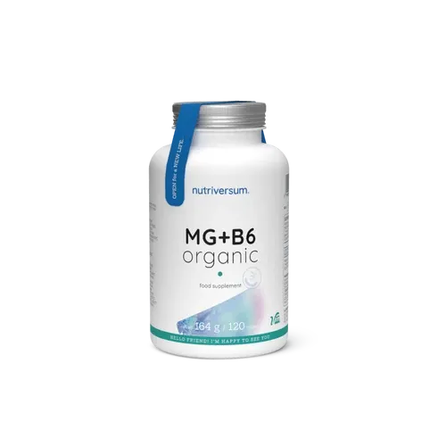 MG+B6 Organic - 120 tabletta - Nutriversum - 