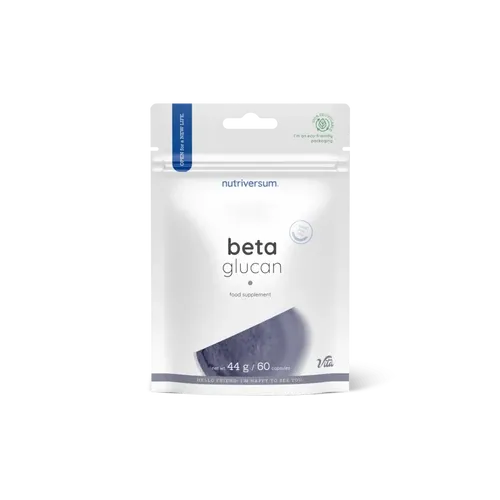 Beta glucan - 60 kapszula - Nutriversum - 