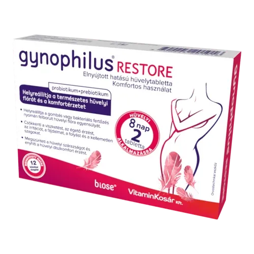 gynophilus RESTORE (2 db hüvelytabletta) - 