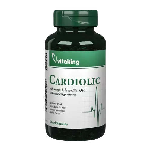 Cardiolic - 60 gélkapszula - Vitaking - 