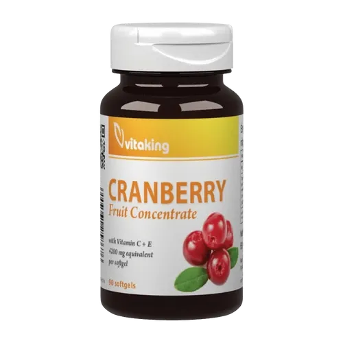Tőzeg-Áfonya +C+E 1680mg - 90 gélkapszula - Vitaking - 
