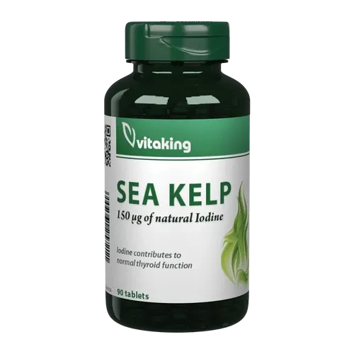 Sea Kelp Jód 100mg (150mcg) - 90 tabletta - Vitaking - 