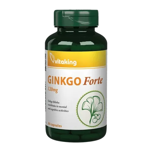 Ginkgo Forte 120mg - 60 kapszula - Vitaking - 