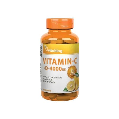 C-1000mg + D-4000NE - 90 tabletta - Vitaking - 