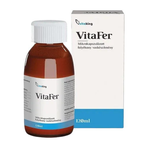 VitaFer - Mikrokapszulás Vas Szirup - 120ml - Vitaking - 