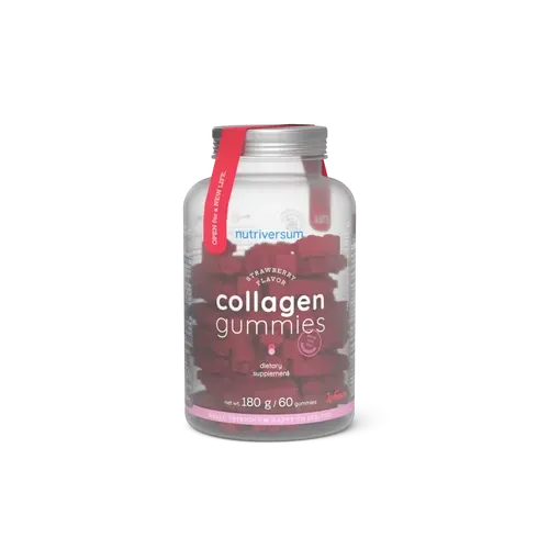 Collagen Gummies kollagén gumivitamin - 60 db - Nutriversum - 