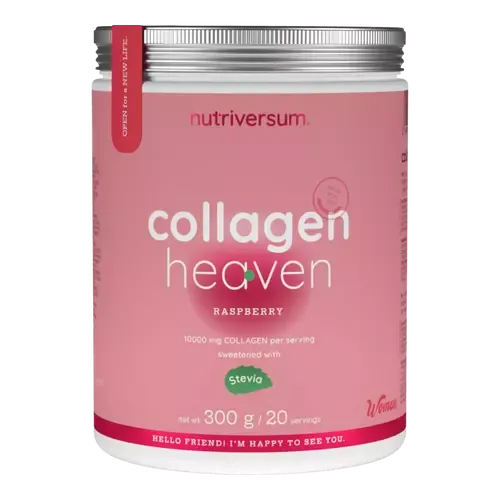 Collagen Heaven - 300 g - málna steviával - Nutriversum - 