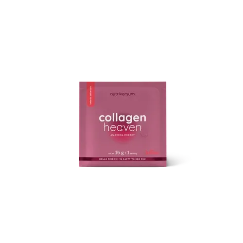 Collagen Heaven kollagén por - 15 g - amaréna meggy - Nutriversum - 