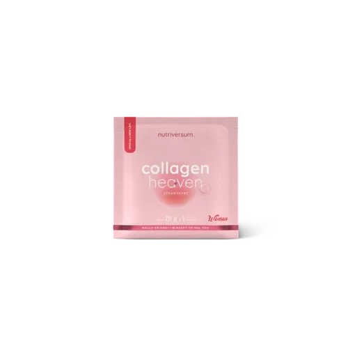 Collagen Heaven kollagén por - 15 g - eper - Nutriversum - 