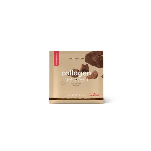 Collagen Heaven kollagén por - 15 g - csokoládé - Nutriversum - 