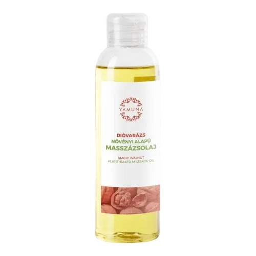 Dióvarázs növényi alapú masszázsolaj - 250ml - színezék-, parabén- és paraffin mentes