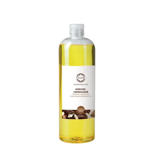 Kókusz-Csokoládé növényi alapú masszázsolaj - 1000ml - színezék-, parabén- és paraffin mentes