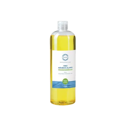 Yogi növényi alapú masszázsolaj - 1000ml - színezék-, parabén- és paraffin mentes