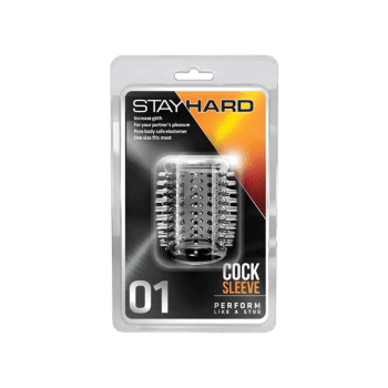 Stay Hard Cock Sleeve 01 Clear