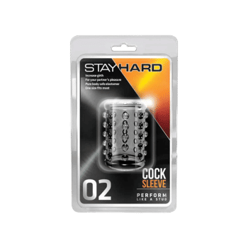 Stay Hard Cock Sleeve 02 Clear