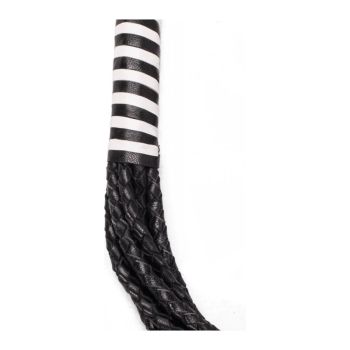 8 Tail Polish Leather Flogger 22 inch
