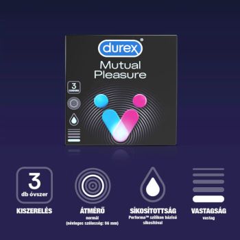 Durex Prezerwatywa Mutual Pleasure (3db)
