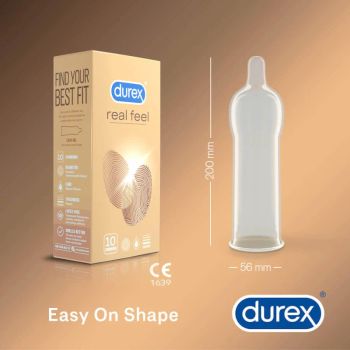 Durex Prezerwatywa RealFeel (10 sztuk)